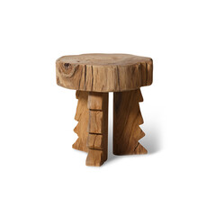 Stool Wood Carved