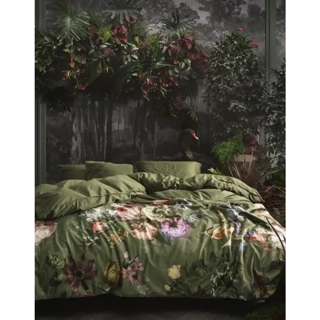 Duvet Minte Moss Green