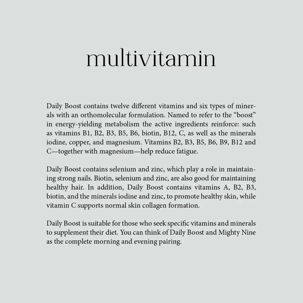 SUP - Daily Boost  (Multivitamine) - 30 tabs