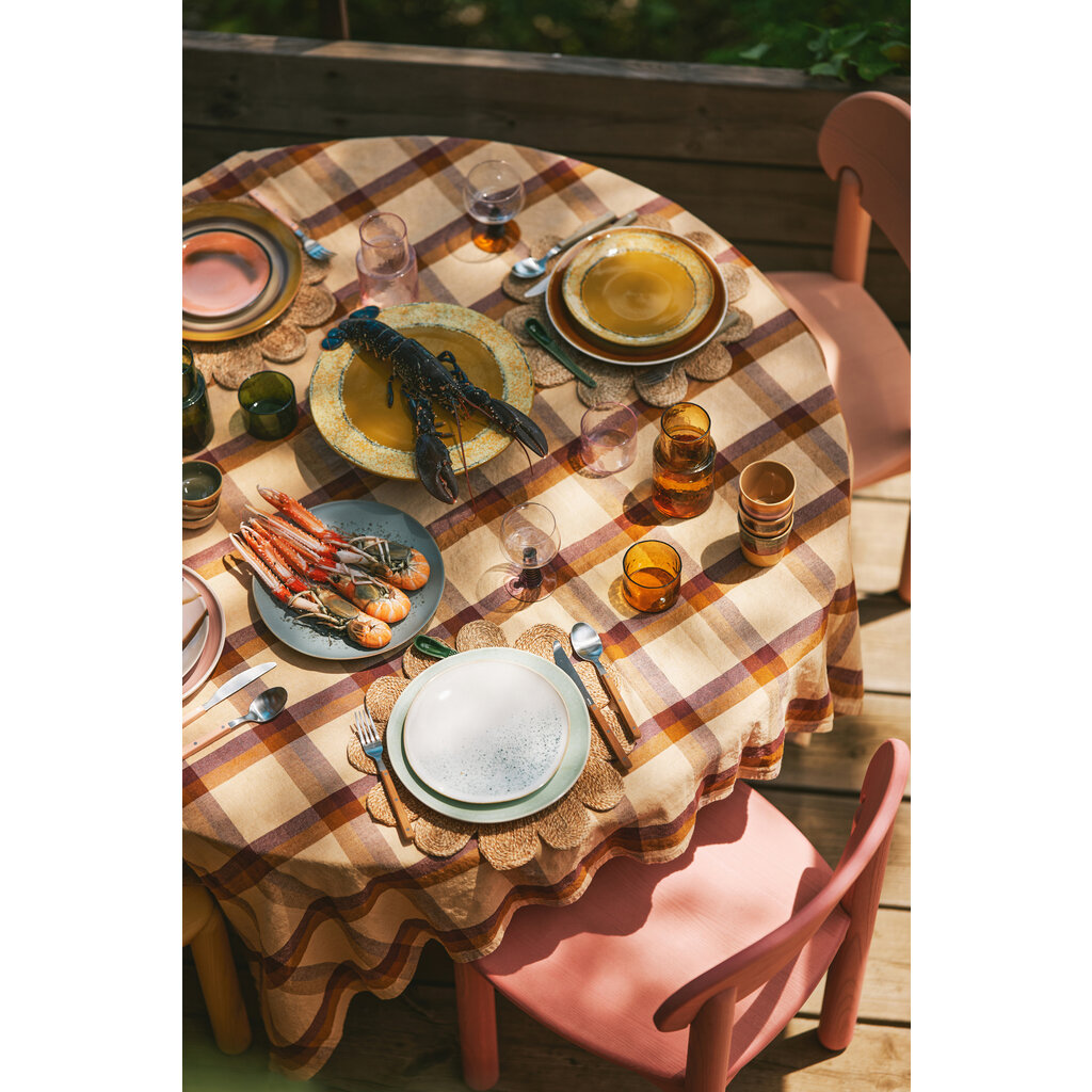 70s Dinner Plates Palms