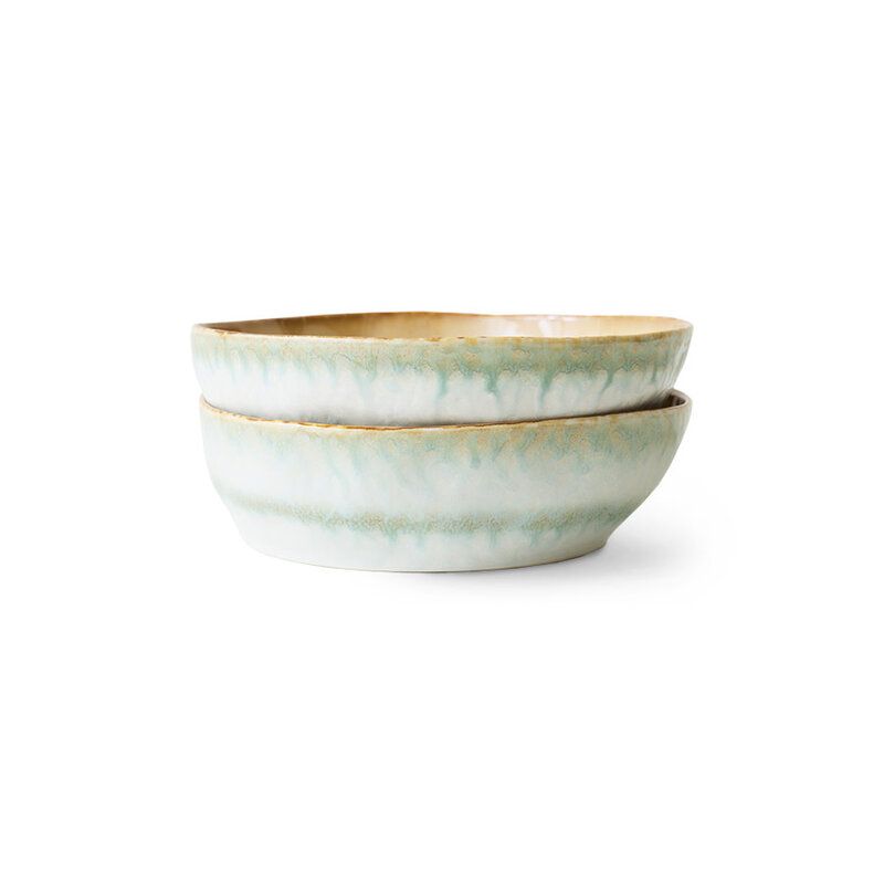 70s Pasta Bowls Petal