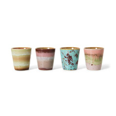 70s Ristretto Mugs Futurism