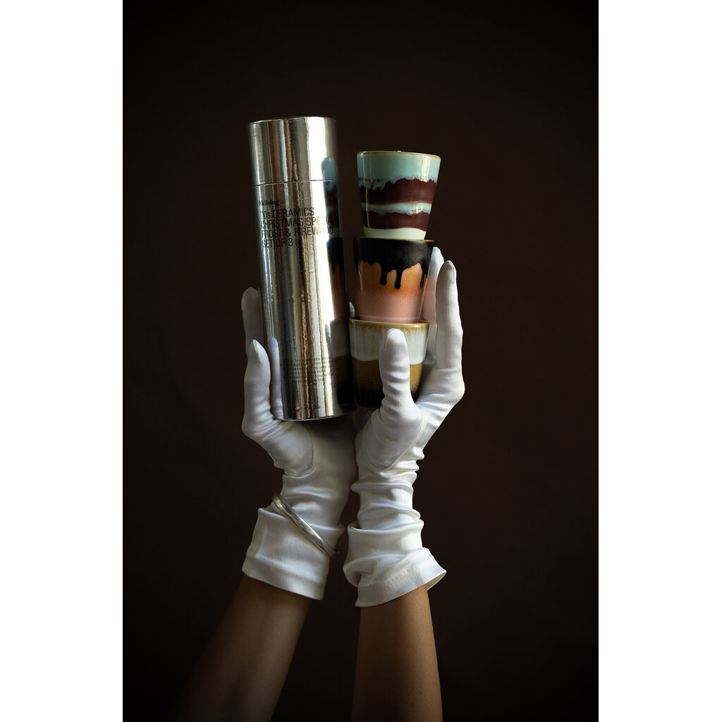 70s Christmas Candles Frost & Firewood