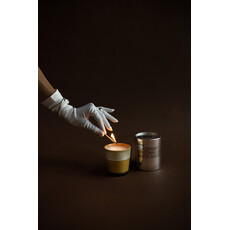 70s Christmas Candle Winter Woods