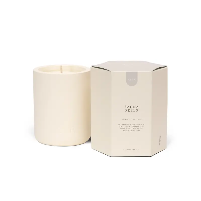 Scented Candle Sauna Feels