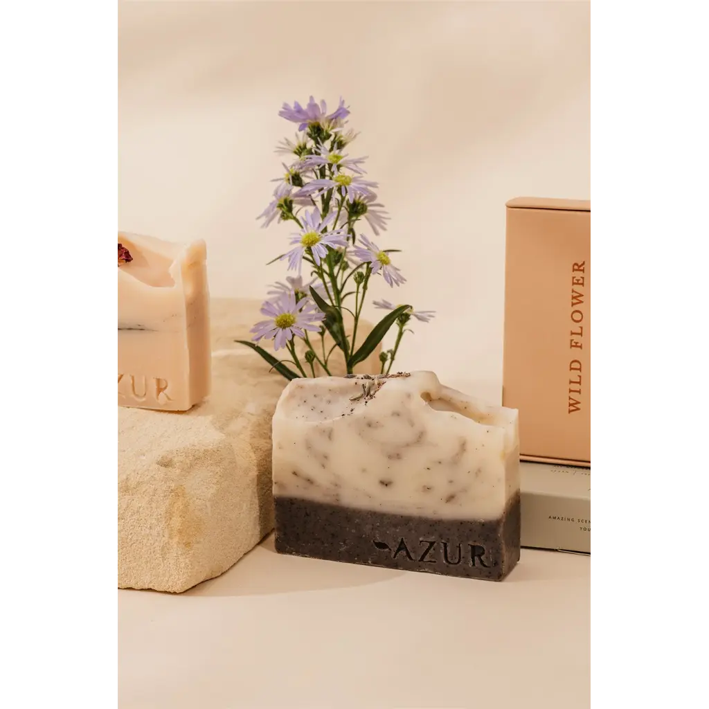 Natural Soap Bar Lavender Fields