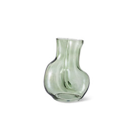 Vase Gleam Glass Olive (M)