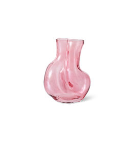 Vase Gleam Glass Rose (M)