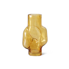 Vase Gleam Glass Amber (L)