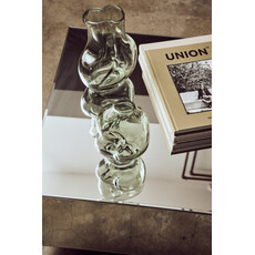 Vase Gleam Glass Olive (S)