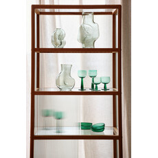Vase Gleam Glass Olive (S)