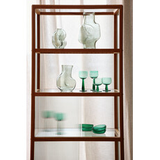 Vase Gleam Glass Olive (M)