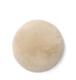 Furry Cushion Mads Oatmeal