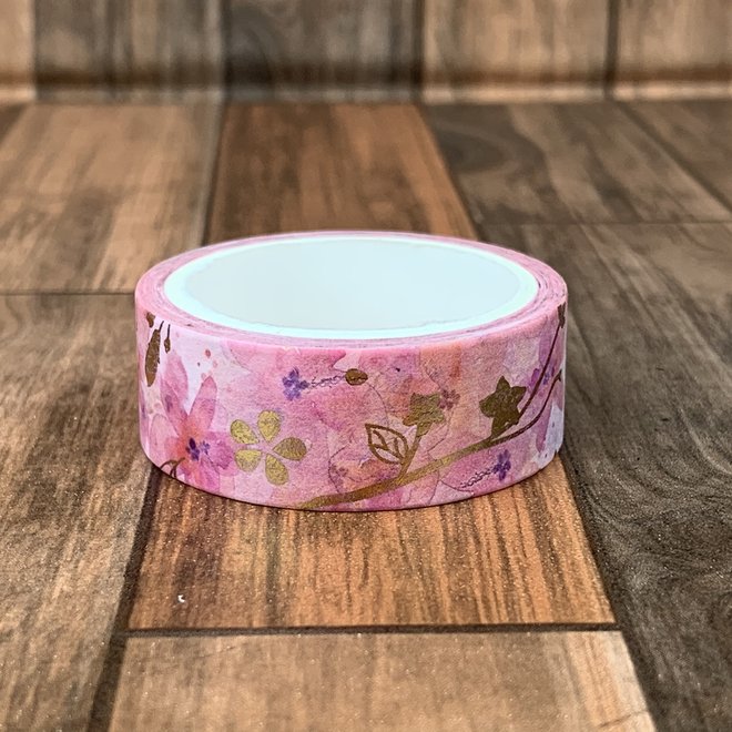 Washi tape | Pink flower heaven