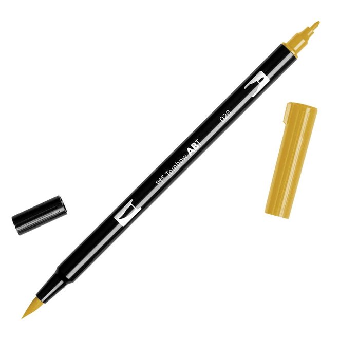 Tombow | Dual Brush Pen - ABT-026 yellow gold