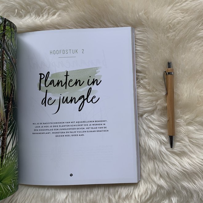 Forte creatief | Jungle in aquarel - Marie Boudon