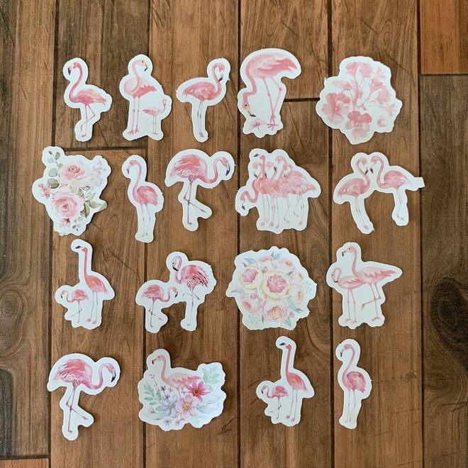 Stickers | Flamingo pink