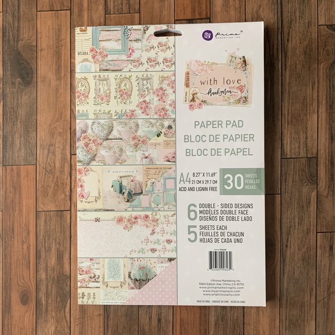 Prima | With love - Paper pad