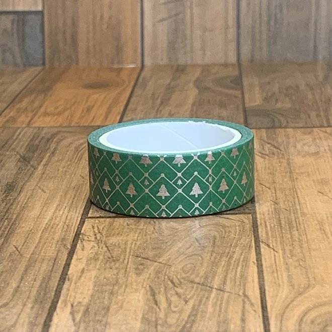 Washi tape | Groene kerstboom