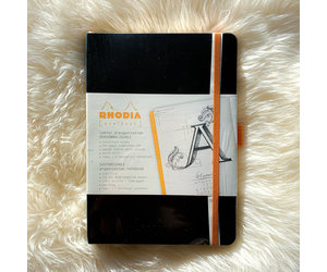 Cuaderno Rhodia para Bullet Journal Negro