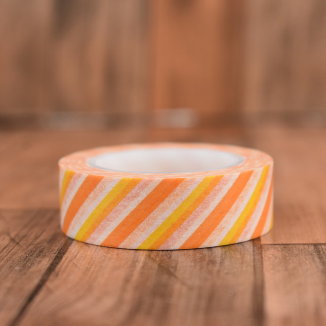 Washi tape | Doodlbug Candy corn stripe