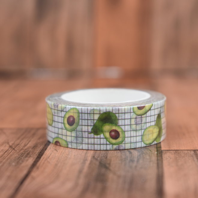 Washi tape | Avocado ruiten