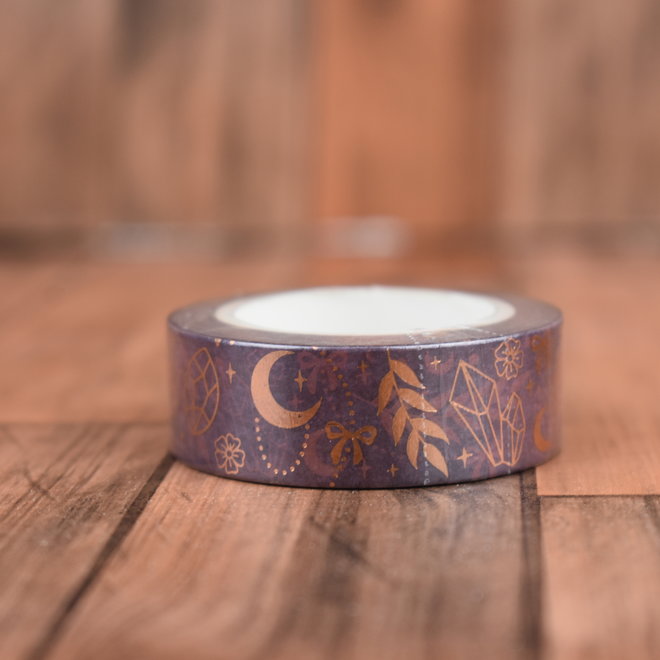 Washi tape | Magic brons