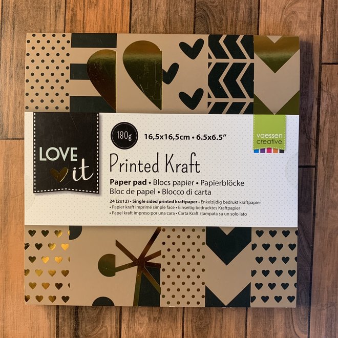 Veasen Creative | Love it kraft papier