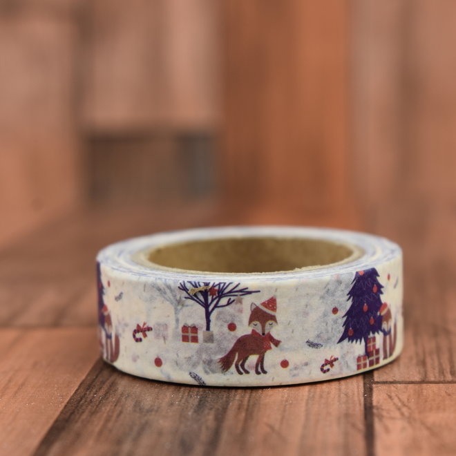 Washi tape | Winter vosje