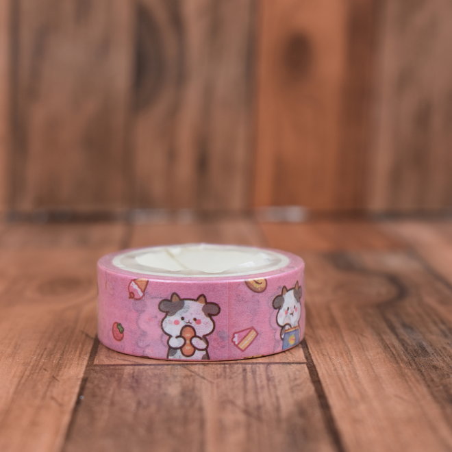 Washi tape | Pink kawaii koe
