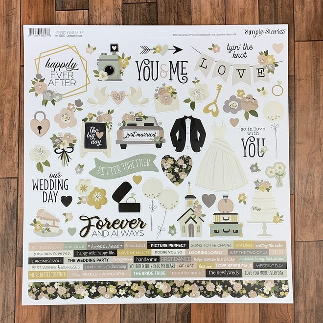 Simple stories | Happily ever after - Sticker sheet