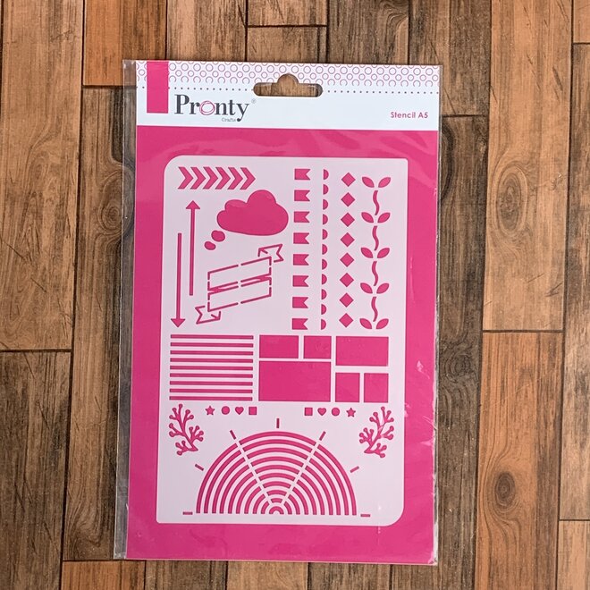 Pronty Crafts | Stencil Edges - A5