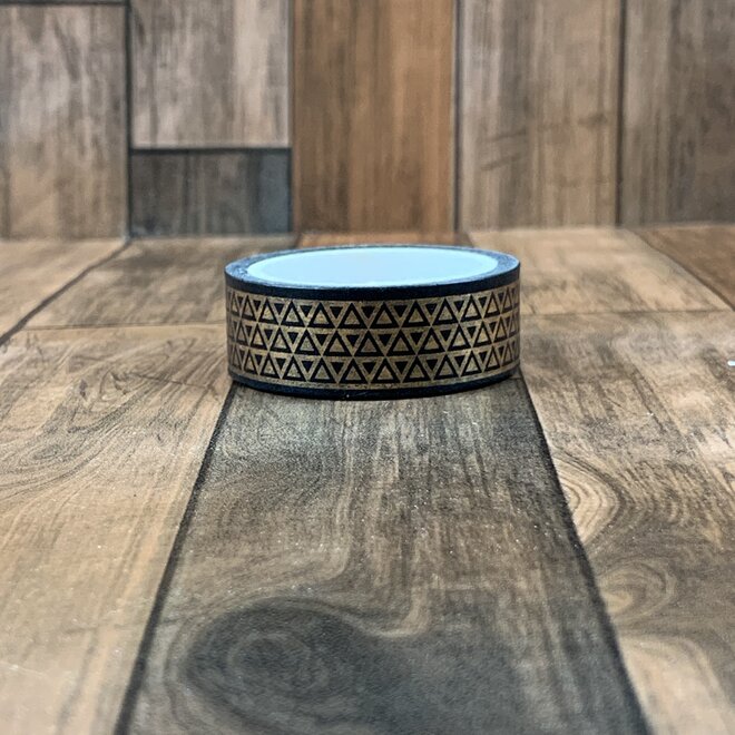 Washi tape | Gouden driehoek