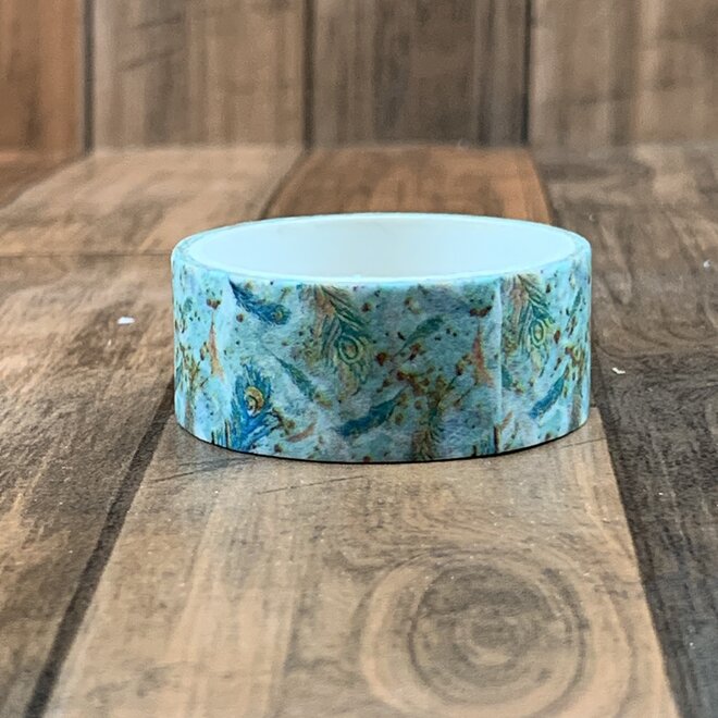 Washi tape | Groene veren