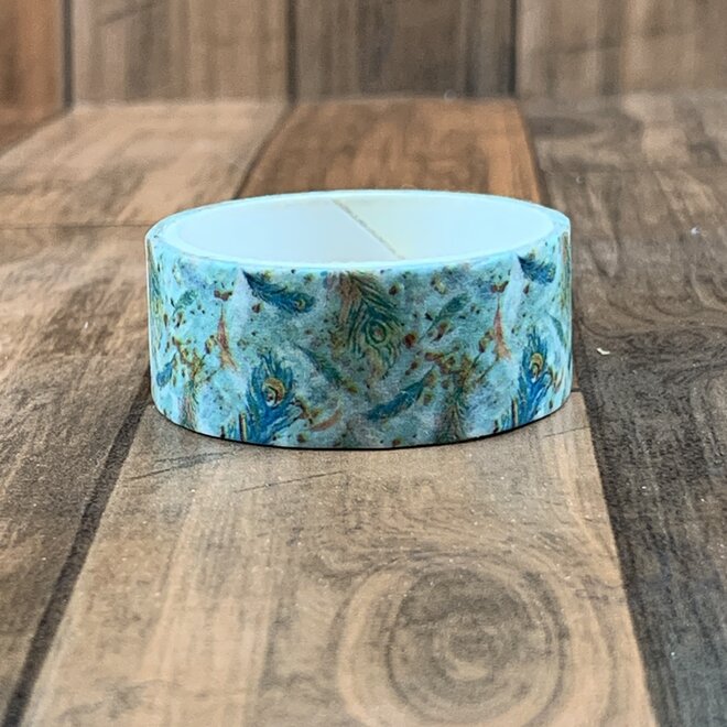 Washi tape | Groene veren