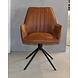 stoel Darwin - yachtleer cognac stoel Darwin - yachtleer cognac