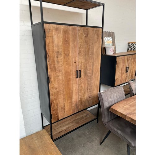2 deurs kast mango brown 2 deurs kast mango brown