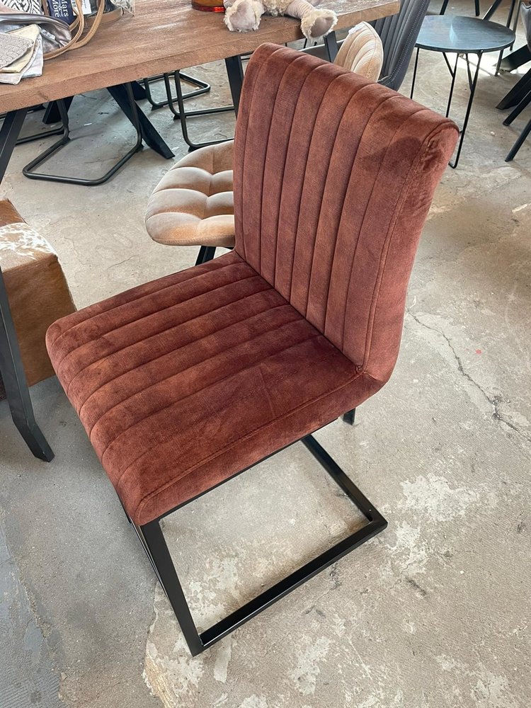 Barstoel LAB43 - 4 kleuren velours