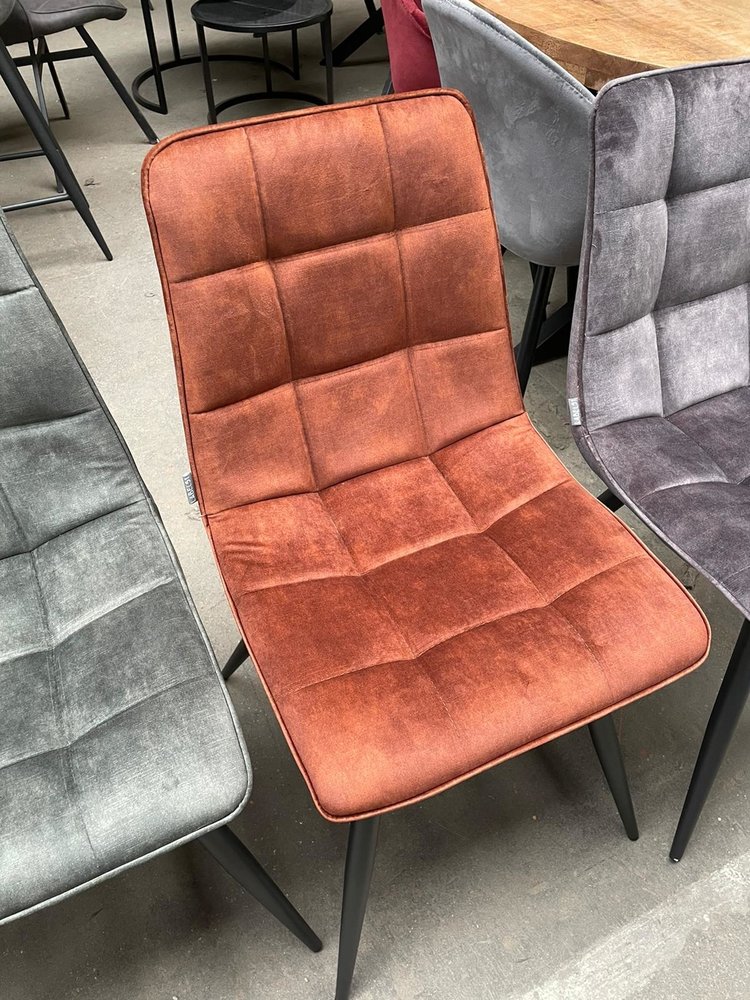 Eetstoel Jelt - 2 kleuren velours