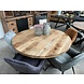 Ronde eettafel 150 mango rustiek Ronde eettafel 150 mango rustiek