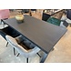 Eettafel zwart 180 - X poot Eettafel zwart 180 - X poot
