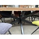 Tafel ovaal mangohout matrix 260 cm Tafel ovaal mangohout matrix 260 cm