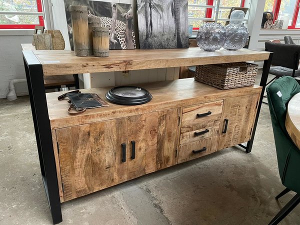 Dressoir New York 170 cm mangohout - leverbaar medio januari 2026