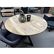 Eettafel rond swiss edge natural Eettafel rond swiss edge natural