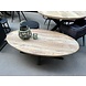 Salontafel vigo ovaal mangohout Salontafel vigo ovaal mangohout