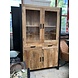 Kast New York / Britt - deur glas mangohout Kast New York / Britt - deur glas mangohout