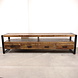 TV Meubel New York 210 cm Mangohout TV Meubel New York 210 cm Mangohout