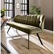 Eetbank/ Eetkamerbank - 2 kleuren velvetstof adore Eetbank/ Eetkamerbank - 2 kleuren velvetstof adore