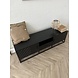TV Meubel visgraat zwart 165 cm TV Meubel visgraat zwart 165 cm