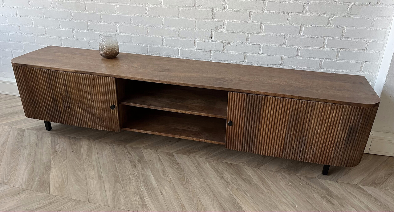 TV Meubel Avila ribbel - 150 en 200 cm TV Meubel Avila ribbel - 150 en 200 cm